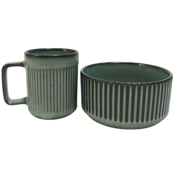 Geschirr Reactive Gruen