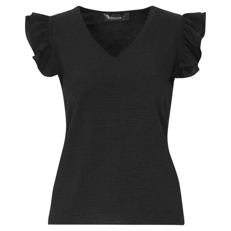 Blusen-Top in Schwarz 