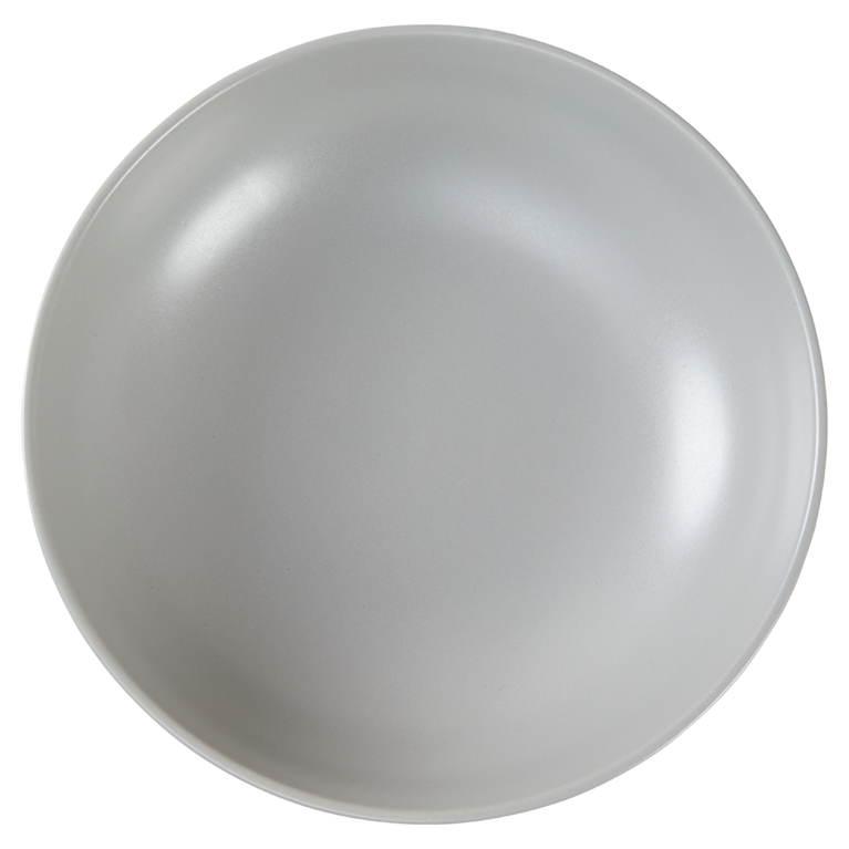 Grauer Suppenteller