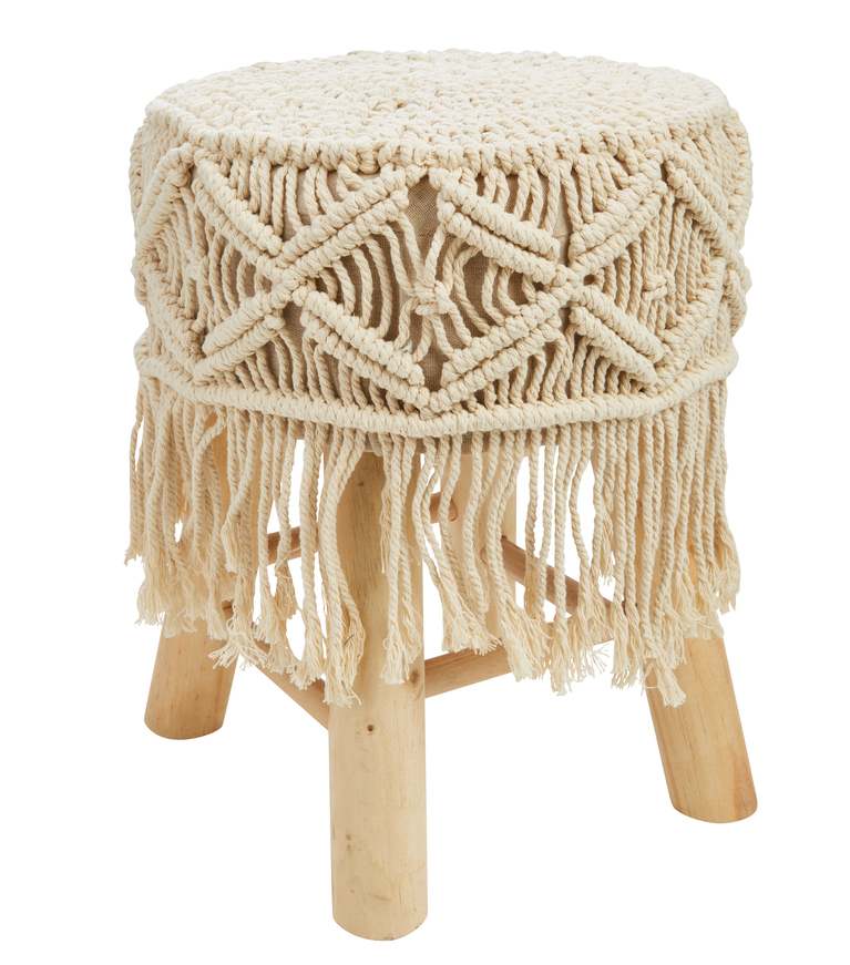 Macrame Hocker