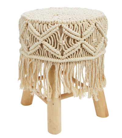 Macrame Hocker