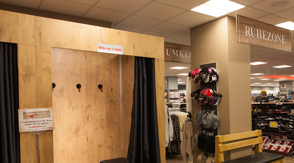 Woolworth Umkleiden