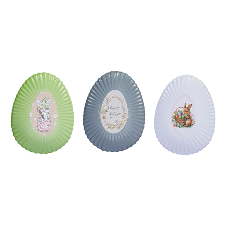 Osterteller in 3 verschiedenen Designs