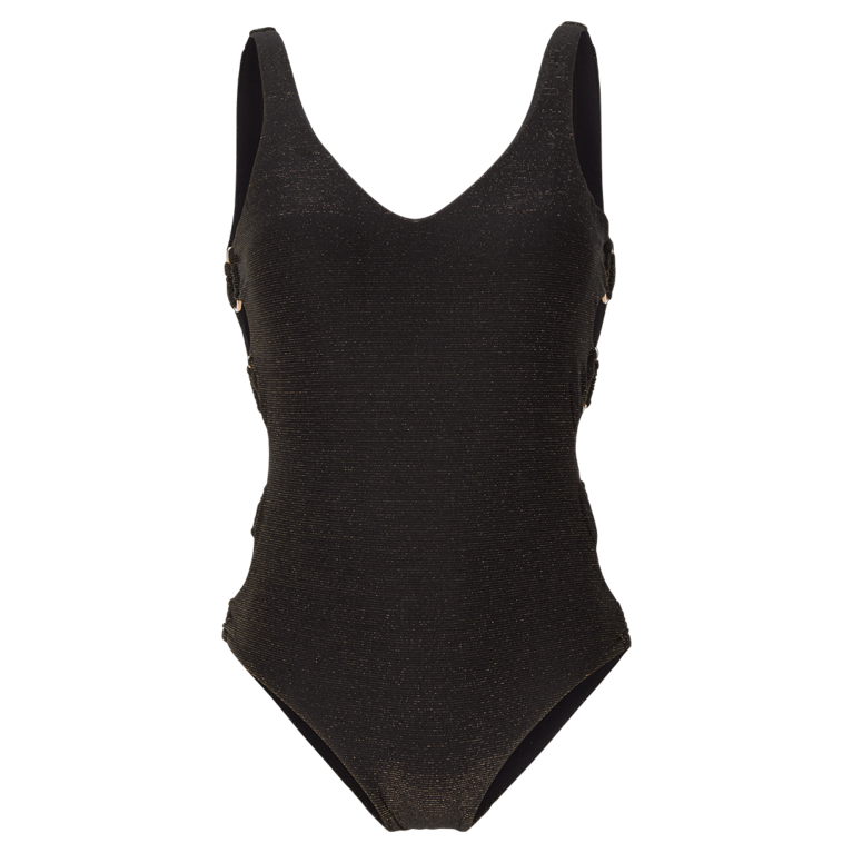 Schwarzer Badeanzug für 15 Euro 