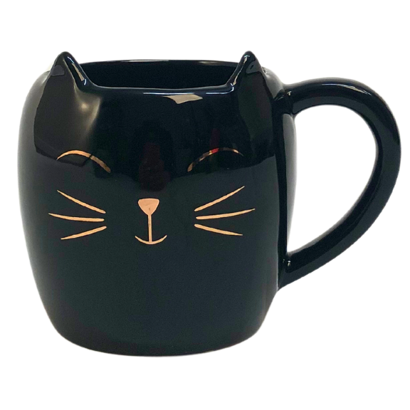 Katzen Tasse Schwarz