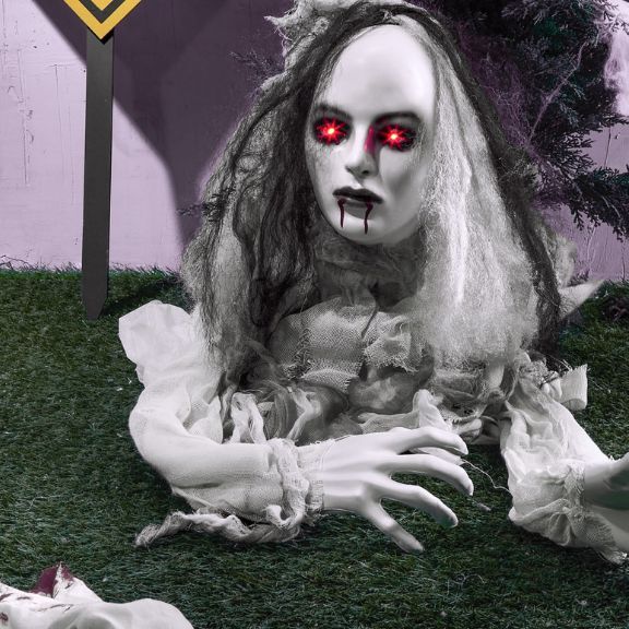 Gruselige Hallowenn Dekofigur